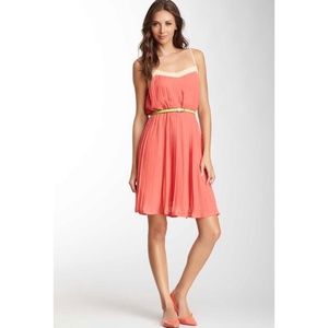NWOT Pink Martini Pleated Dress